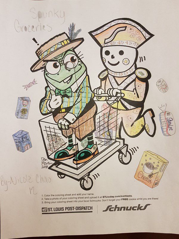 'Spunky groceries' by Nicole